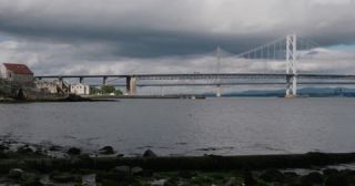Link to Video | summer, United Kingdom, Firth of Forth, Scotland, Edinburgh, 4K resolution, Forth Bridge, river, traffic, 2022, Queensferry, Queensferry Crossing, Forth Road Bridge
