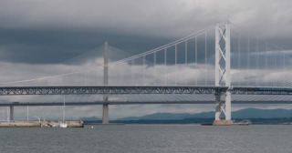 Link to Video | summer, United Kingdom, Firth of Forth, Scotland, Edinburgh, 4K resolution, Forth Bridge, river, traffic, 2022, Queensferry, Queensferry Crossing, Forth Road Bridge