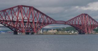 Link to Video | summer, United Kingdom, Firth of Forth, Scotland, Edinburgh, 4K resolution, Forth Bridge, river, traffic, 2022, Queensferry, Queensferry Crossing, Forth Road Bridge