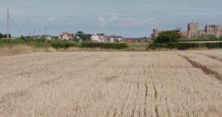 Link to Video | summer, medieval architecture, United Kingdom, North Sea, Northern England, Bamburgh Castle, England, Northumberland, 4K resolution, 2022, coast