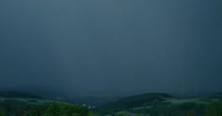 Link to Video | landscape, tree, weather, Saarland, renewable energy, spring, rural area, Germany, rolling country, 4K resolution, wind turbine generator system, wind power, 2022, wind turbine, wind energy, rain