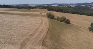 Link to Video | landscape, agriculture, Saarland, climate change, summer, rural area, Germany, crop, 4K resolution, drought, heat, aerial shot, 2022, St. Wendel, global warming