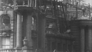 Link to Video | high-rise building, 1931, 1930, landmark, United States of America, 1930s, construction site, New York City, black and white, Empire State Building