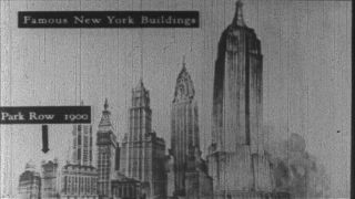 Link to Video | high-rise building, 1931, 1930, landmark, United States of America, 1930s, construction site, New York City, black and white, Empire State Building