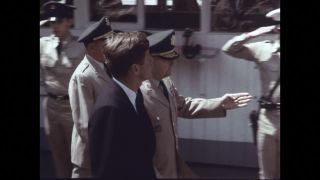 Link to Video | President of the United States, military police, state visit, 1967, West Berlin, Checkpoint Charlie, John F. Kennedy
