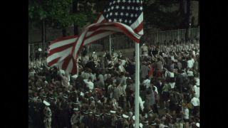 Link to Video | President of the United States, military police, state visit, 1967, West Berlin, Checkpoint Charlie, John F. Kennedy