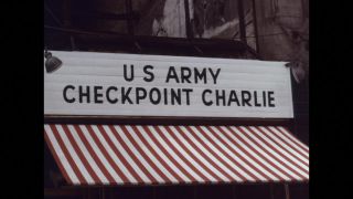 Link to Video | President of the United States, military police, state visit, 1967, West Berlin, Checkpoint Charlie, John F. Kennedy