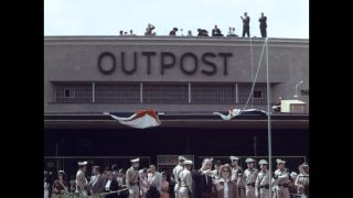 Link to Video | President of the United States, military police, state visit, 1967, West Berlin, Checkpoint Charlie, John F. Kennedy