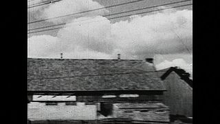 Link to Video | passenger train, Germany, 1936, train ride, Third Reich, black and white, train