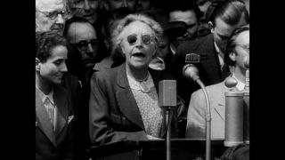 Link to Video | post–World War II era, Airbridge, airlift, blockade, black-and-white photography, Berlin, black and white