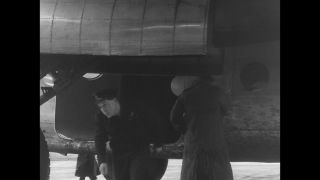 Link to Video | post–World War II era, Airbridge, airlift, blockade, black-and-white photography, Berlin, black and white