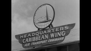 Link to Video | post–World War II era, Airbridge, airlift, blockade, black-and-white photography, Berlin, black and white