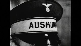 Link to Video | passenger train, Germany, 1936, train ride, Third Reich, black and white, train