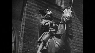 Link to Video | Germany, Bremen, city, Hanseatic city, black and white