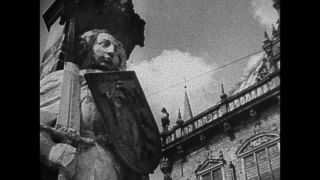 Link to Video | Germany, Bremen, city, Hanseatic city, black and white