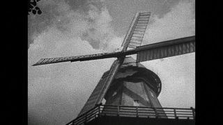 Link to Video | Germany, Bremen, city, Hanseatic city, black and white