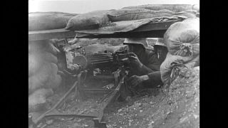 Link to Video | war, World War I, black and white