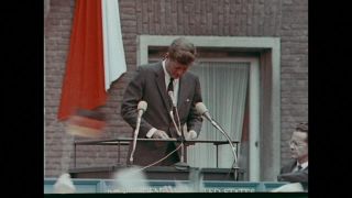 Link to Video | 1963 Kennedy visit to West-Germany, Germany, color, 1963, head of state, West Germany, color motion picture film, John F. Kennedy