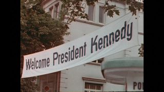Link to Video | 1963 Kennedy visit to West-Germany, Germany, color, 1963, head of state, West Germany, color motion picture film, John F. Kennedy