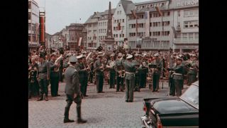Link to Video | 1963 Kennedy visit to West-Germany, Germany, color, 1963, head of state, West Germany, color motion picture film, John F. Kennedy