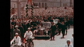Link to Video | 1963 Kennedy visit to West-Germany, Germany, color, 1963, head of state, West Germany, color motion picture film, John F. Kennedy