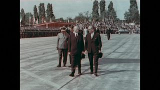 Link to Video | 1963 Kennedy visit to West-Germany, Germany, color, 1963, head of state, West Germany, color motion picture film, John F. Kennedy