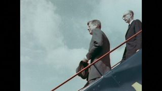 Link zum Video | Staatsbesuch von John F. Kennedy in der Bundesrepublik Deutschland im Jahr 1963, Deutschland, Farbe, 1963, Staatsoberhaupt, Bundesrepublik Deutschland bis 1990, Farbfilm, John F. Kennedy