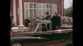 Link to Video | 1963 Kennedy visit to West-Germany, Germany, color, 1963, head of state, West Germany, color motion picture film, John F. Kennedy