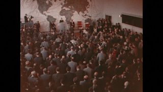 Link to Video | 1963 Kennedy visit to West-Germany, Germany, color, 1963, head of state, West Germany, color motion picture film, John F. Kennedy