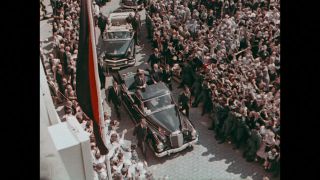 Link to Video | 1963 Kennedy visit to West-Germany, Germany, color, 1963, head of state, West Germany, color motion picture film, John F. Kennedy