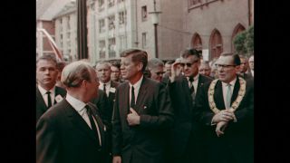 Link to Video | 1963 Kennedy visit to West-Germany, Germany, color, 1963, head of state, West Germany, color motion picture film, John F. Kennedy