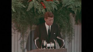Link to Video | 1963 Kennedy visit to West-Germany, Germany, color, 1963, head of state, West Germany, color motion picture film, John F. Kennedy