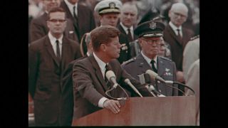 Link to Video | 1963 Kennedy visit to West-Germany, Germany, color, 1963, head of state, West Germany, color motion picture film, John F. Kennedy
