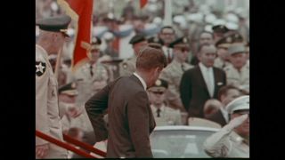 Link to Video | 1963 Kennedy visit to West-Germany, Germany, color, 1963, head of state, West Germany, color motion picture film, John F. Kennedy