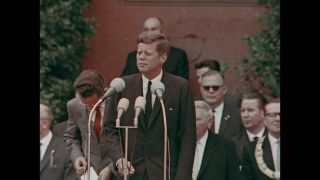 Link to Video | 1963 Kennedy visit to West-Germany, Germany, color, 1963, head of state, West Germany, color motion picture film, John F. Kennedy