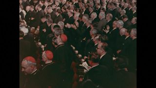 Link to Video | 1963 Kennedy visit to West-Germany, Germany, color, 1963, head of state, West Germany, color motion picture film, John F. Kennedy