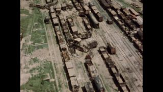 Link to Video | Germany, aerial shot, 1945