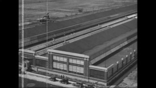 Link to Video | airplane with propellers, Elizabeth, New Jersey, aircraft construction, 1917, military aircraft, United States of America, manufactory, Plainfield, production, Standard Aircraft Corporation, black and white, aerospace manufacturer