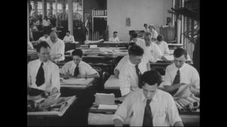 Link to Video | airplane with propellers, Elizabeth, New Jersey, aircraft construction, 1917, military aircraft, United States of America, manufactory, Plainfield, production, Standard Aircraft Corporation, black and white, aerospace manufacturer