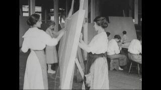 Link to Video | airplane with propellers, Elizabeth, New Jersey, aircraft construction, 1917, military aircraft, United States of America, manufactory, Plainfield, production, Standard Aircraft Corporation, black and white, aerospace manufacturer