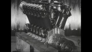 Link to Video | airplane with propellers, Elizabeth, New Jersey, aircraft construction, 1917, military aircraft, United States of America, manufactory, Plainfield, production, Standard Aircraft Corporation, black and white, aerospace manufacturer