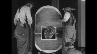 Link to Video | airplane with propellers, Elizabeth, New Jersey, aircraft construction, 1917, military aircraft, United States of America, manufactory, Plainfield, production, Standard Aircraft Corporation, black and white, aerospace manufacturer