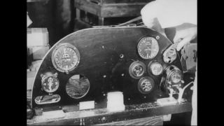 Link to Video | airplane with propellers, Elizabeth, New Jersey, aircraft construction, 1917, military aircraft, United States of America, manufactory, Plainfield, production, Standard Aircraft Corporation, black and white, aerospace manufacturer