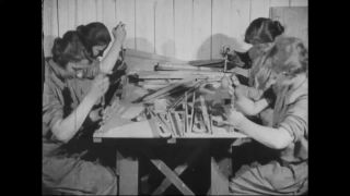 Link to Video | airplane with propellers, Elizabeth, New Jersey, aircraft construction, 1917, military aircraft, United States of America, manufactory, Plainfield, production, Standard Aircraft Corporation, black and white, aerospace manufacturer