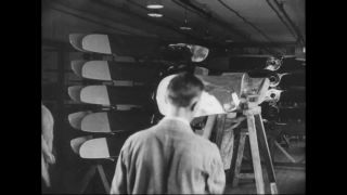 Link to Video | airplane with propellers, Elizabeth, New Jersey, aircraft construction, 1917, military aircraft, United States of America, manufactory, Plainfield, production, Standard Aircraft Corporation, black and white, aerospace manufacturer