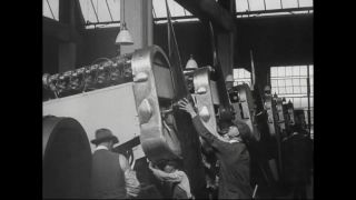 Link to Video | airplane with propellers, Elizabeth, New Jersey, aircraft construction, 1917, military aircraft, United States of America, manufactory, Plainfield, production, Standard Aircraft Corporation, black and white, aerospace manufacturer