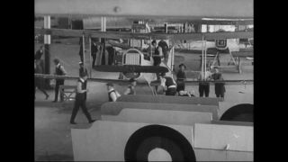 Link to Video | airplane with propellers, Elizabeth, New Jersey, aircraft construction, 1917, military aircraft, United States of America, manufactory, Plainfield, production, Standard Aircraft Corporation, black and white, aerospace manufacturer