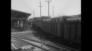 Link to Video | airplane with propellers, Elizabeth, New Jersey, aircraft construction, 1917, military aircraft, United States of America, manufactory, Plainfield, production, Standard Aircraft Corporation, black and white, aerospace manufacturer