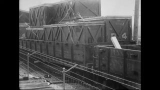 Link to Video | airplane with propellers, Elizabeth, New Jersey, aircraft construction, 1917, military aircraft, United States of America, manufactory, Plainfield, production, Standard Aircraft Corporation, black and white, aerospace manufacturer