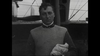 Link to Video | airplane with propellers, Elizabeth, New Jersey, aircraft construction, airplane, 1917, military aircraft, United States of America, manufactory, Plainfield, production, Standard Aircraft Corporation, black and white, aerospace manufacturer